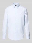 Tommy Hilfiger Regular Fit Hemd aus reiner Baumwolle in Weiss, Größe M