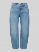 Gang Cropped Jeans mit 5-Pocket-Design Modell 'IDA' in Blau, Größe 32