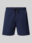 Jack & Jones Badehose mit elastischem Bund Modell 'STMAUI' in Dunkelbl...