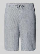 Jack & Jones Regular Fit Shorts mit Tunnelzug Modell 'MYKONOS' in Mari...