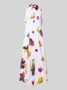 MAX&Co. Midikleid mit Eingrifftaschen Modell 'ERNEST' in Weiss, Größe ...