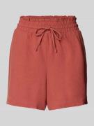 Vero Moda Loose Fit Shorts aus Viskose-Leinen-Mix Modell 'MYMILO' in H...