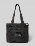 Barts Shopper mit Label-Detail Modell 'MAHYA' in Black, Größe 1