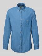 Gant Freizeithemd mit Button-Down-Kragen in Jeansblau, Größe L