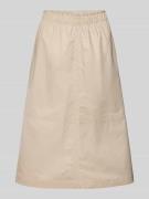 Christian Berg Woman Midirock mit elastischem Bund und Eingrifftaschen...