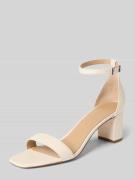 Lauren Ralph Lauren Sandaletten aus Leder mit Blockabsatz Modell 'LOGA...