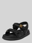 Steve Madden Sandalen aus echtem Leder Modell 'MONA' in Black, Größe 3...