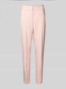 s.Oliver BLACK LABEL Slim Fit Anzughose aus Baumwoll-Mix in Rose, Größ...