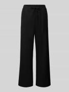 FREE/QUENT Straight Leg Leinenhose mit Eingrifftaschen Modell 'Lava' i...