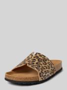 Tamaris Sandalette aus Leder in Beige, Größe 36