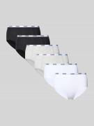 PUMA Slip mit Label-Detail im 6er-Pack in Weiss, Größe L