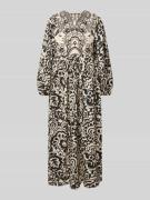 Weekend Max Mara Midikleid mit Ballonärmeln Modell 'ANZIO' in Black, G...