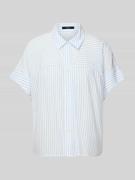 Someday Hemdbluse mit Knopfleiste Modell 'Zavina' in Bleu, Größe 38