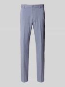 s.Oliver BLACK LABEL Regular Fit Anzughose mit Leinen-Anteil in Hellbl...