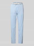 s.Oliver RED LABEL Regular Fit Chino aus Baumwoll-Mix in Hellblau, Grö...