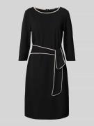 Betty Barclay Knielanges Kleid mit Bindegürtel in Black, Größe 48