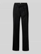Brax Straight Leg Leinenhose mit Bindegürtel Modell 'STYLE.FARINA' in ...