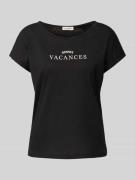 Marc O'Polo Relaxed Fit T-Shirt aus reiner Baumwolle in BLACK, Größe L