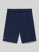 Lacoste Sweatshorts mit elastischem Bund in Marine, Größe 152