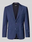 BOSS Slim Fit 2-Knopf-Sakko mit Pattentaschen Modell 'Jasper' in Marin...