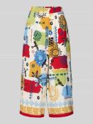 Apricot Culotte mit Eingrifftaschen in Offwhite, Größe L