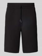ARMANI EXCHANGE Sweatshorts mit elastischem Bund in Black, Größe L
