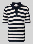 Roy Robson Slim Fit Poloshirt mit Label-Detail in Weiss, Größe XXL