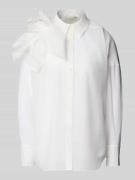 Ted Baker Loose Fit Hemdbluse mit Knopfleiste in Offwhite, Größe 40