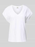 Scotch & Soda T-Shirt mit V-Ausschnitt in Weiss, Größe XS