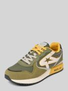 Replay Sneaker aus Leder-Mix Modell 'FIBER' in Oliv, Größe 40
