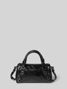LIEBESKIND BERLIN Handtasche mit Logo-Detail Modell 'NIKA' in Black, G...