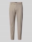 Cinque Tapered Fit Anzughose mit Gesäßtaschen Modell 'Beppe' in Beige,...
