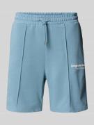 Jack & Jones Sweatshorts mit Label-Detail Modell 'KANE' in Petrol, Grö...