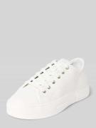 Marc O'Polo Low Top Sneaker mit Ziernähten in Weiss, Größe 42