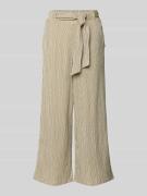 Tom Tailor Denim High Rise Culotte mit Bindegürtel in Schilf, Größe L