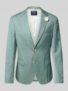 MCNEAL Slim Fit Anzugsakko mit Leinen-Anteil in Gruen, Größe 26