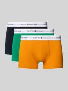 Tommy Hilfiger Trunks aus Baumwoll-Mix im 3er-Pack in Orange, Größe XX...