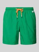 MC2 Saint Barth Regular Fit Badeshorts mit Label-Badge Modell 'LIGHTIN...