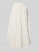 Christian Berg Woman Maxirock mit elastischem Bund in Offwhite, Größe ...
