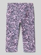 s.Oliver RED LABEL Slim Fit Capri Leggings aus Baumwoll-Elasthan-Mix i...