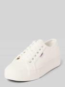 Only Low Top Sneaker mit Lochstickmuster Modell 'NOOMI' in Weiss, Größ...