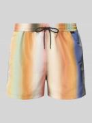 PAUL SMITH Badehose mit seitlichen Eingrifftaschen und Label-Detail in...