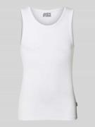JAKE*S STUDIO MEN Tanktop mit Rundhalsausschnitt und Label-Detail in W...