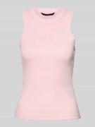 Vero Moda Slim Fit Tank Top aus Baumwoll-Mix Modell 'SMILE CAISA' in R...
