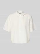Marc O'Polo Denim Hemdbluse aus Leinen-Baumwoll-Mix in Weiss, Größe M