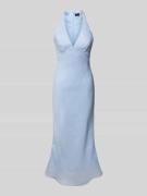 Bardot Cocktailkleid mit Neckholder Modell 'PAOLA' in Hellblau, Größe ...