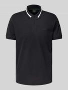 BOSS Green Regular Fit Poloshirt mit Label-Print Modell 'Paddy' in Dun...