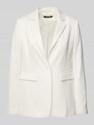More & More Blazer mit Strukturmuster in Offwhite, Größe 46