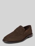 Gant Lederloafers mit Blockabsatz Modell 'Lozham' in Dunkelbraun, Größ...