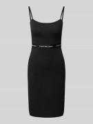 Calvin Klein Jeans Minikleid mit Spaghettiträgern in Black, Größe XS